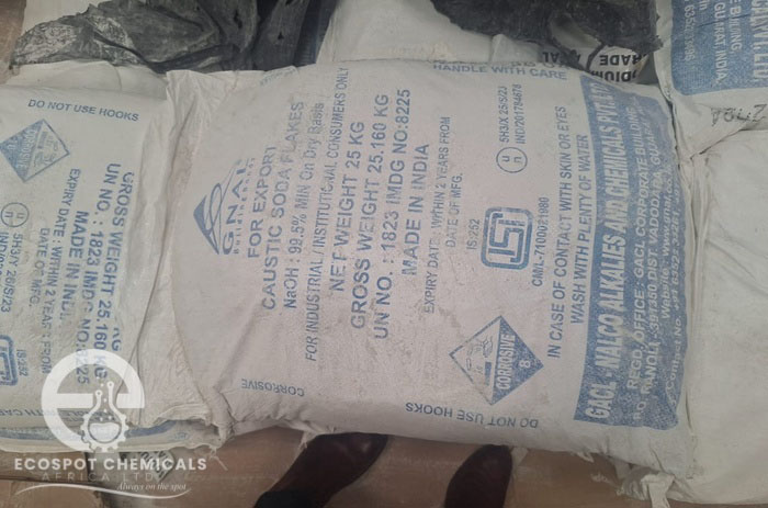 CAUSTIC SODA FLAKES 25KG